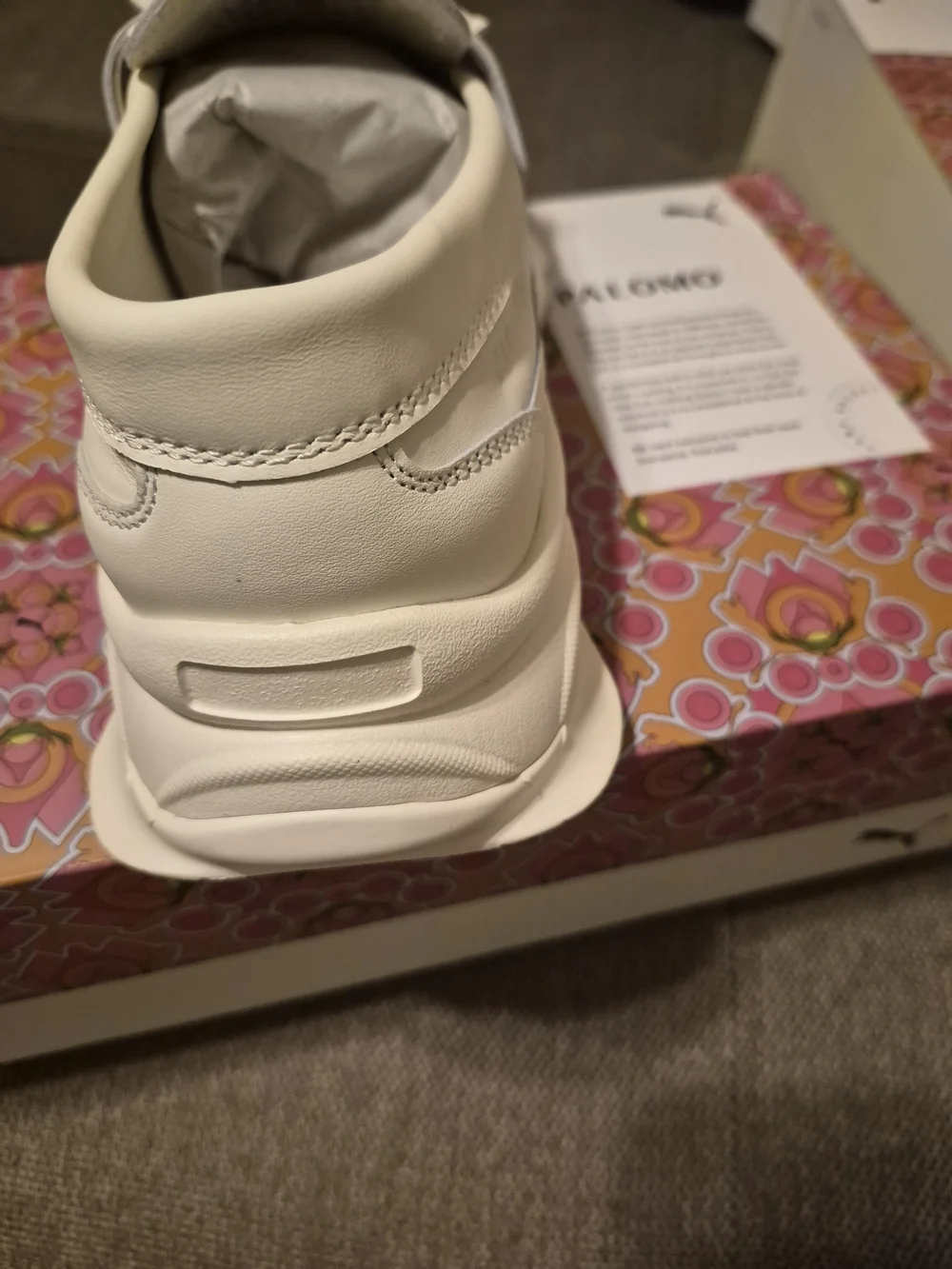 Puma Fenty polished white