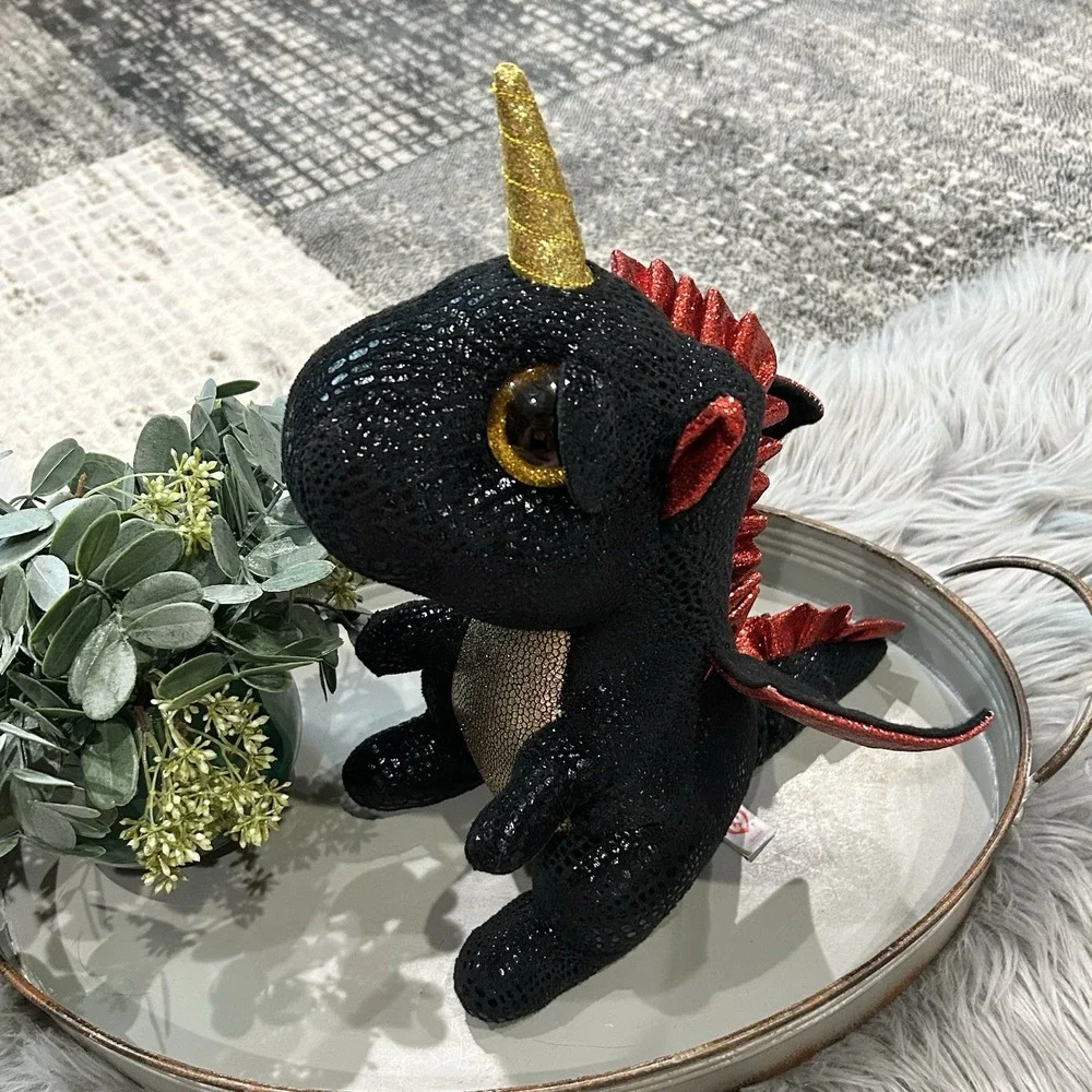 TY Beanie Boos Grindal UniDragon 12