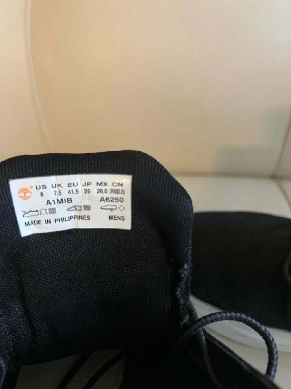 Timberland black high