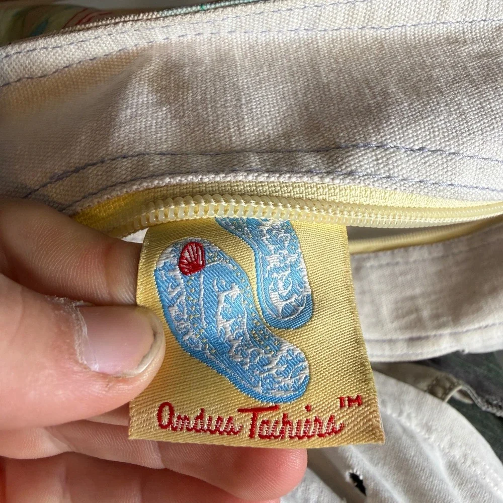 Sun And Sand canvas tote