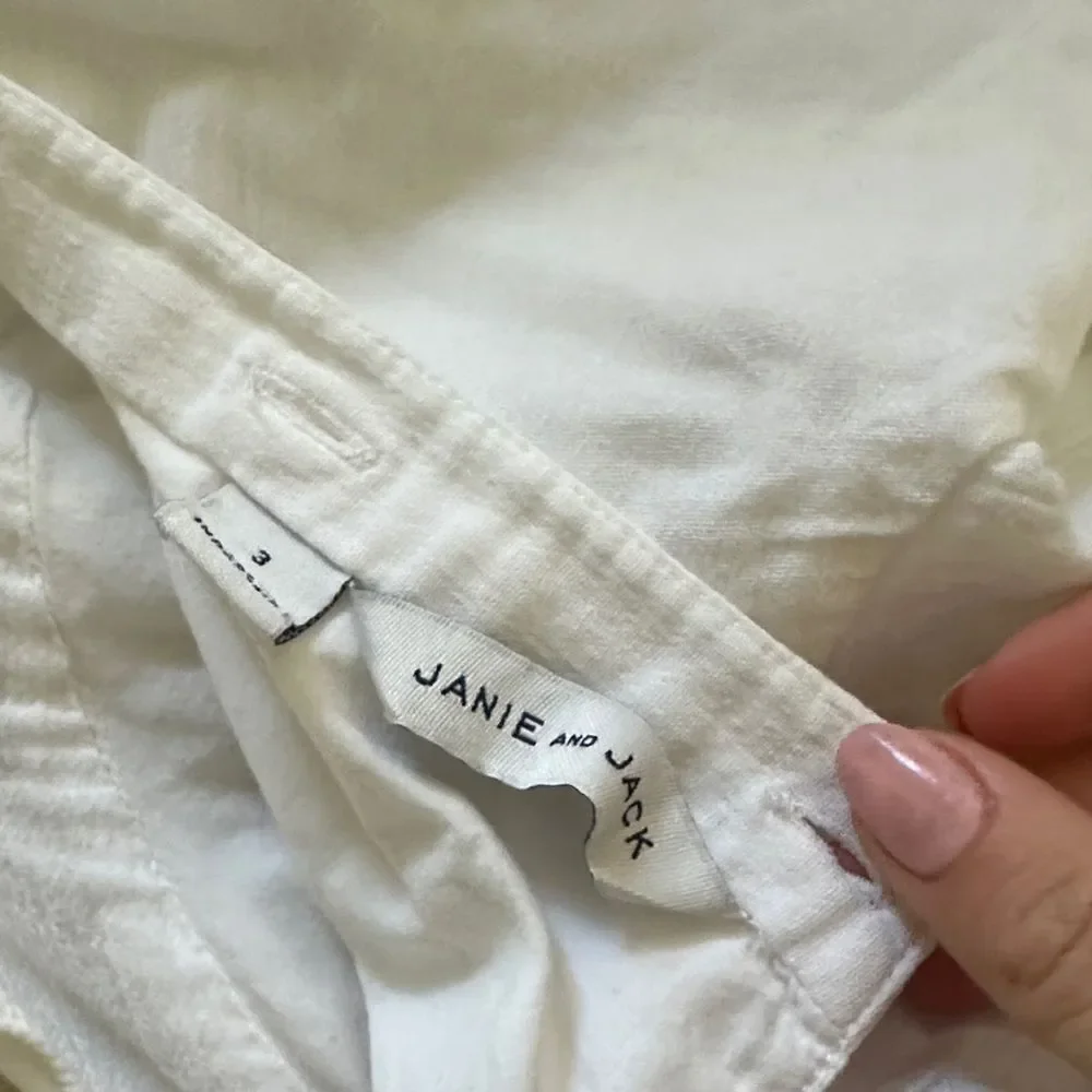 Janie and Jack elegant white
