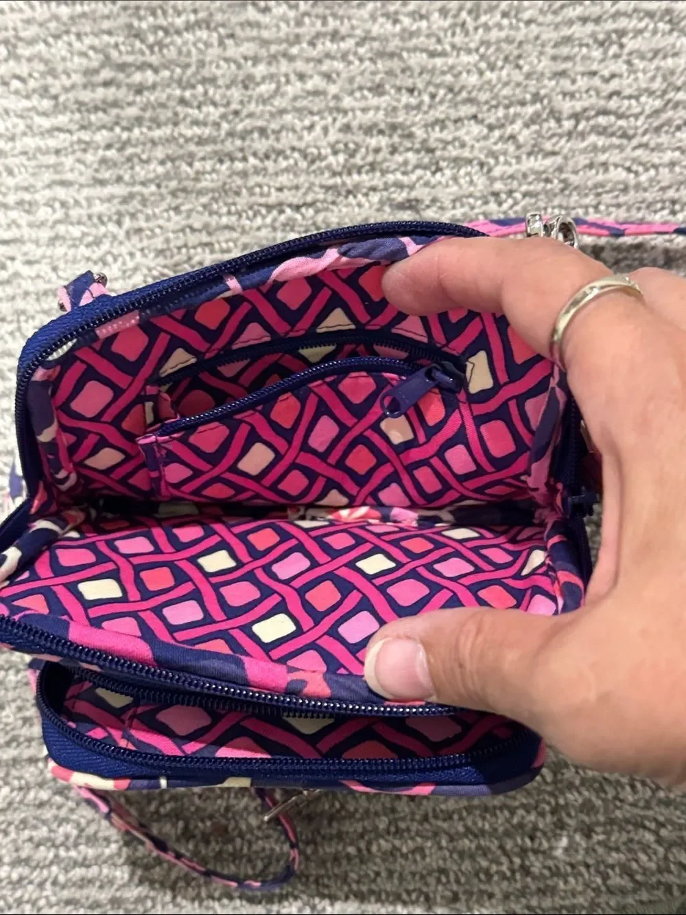 Vera Bradley small quilted