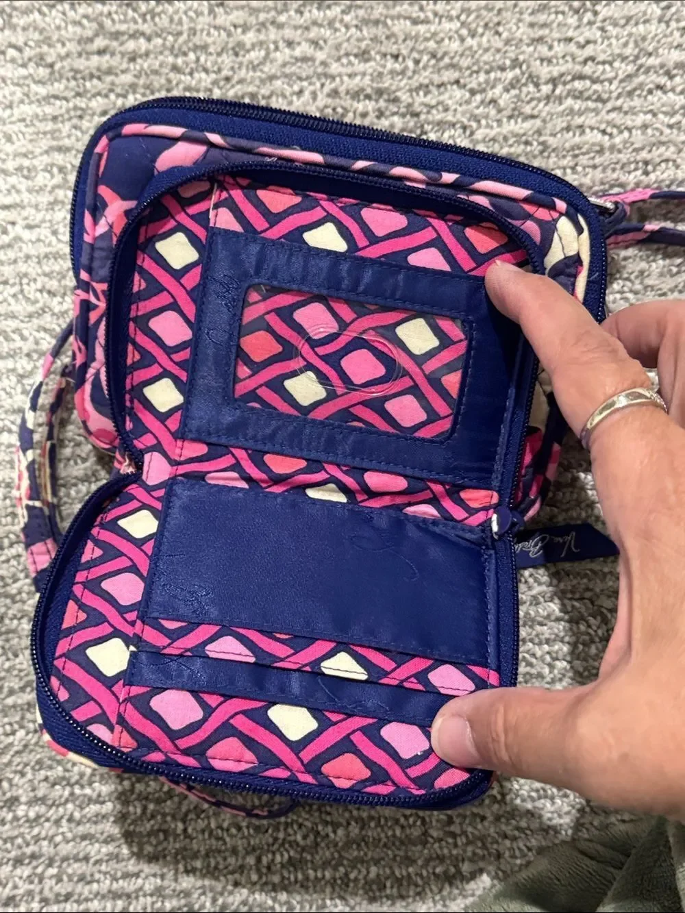 Vera Bradley small quilted
