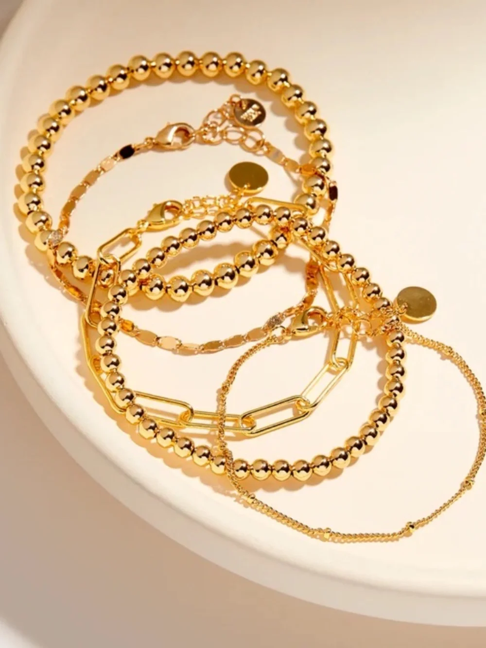 Brook and York Makenna Chain Bracelet Set