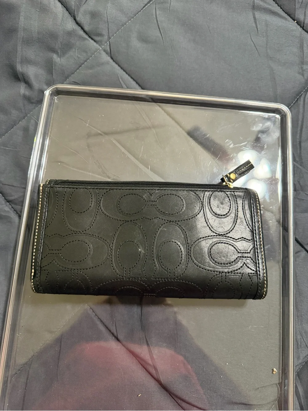 Coach continental wallet
