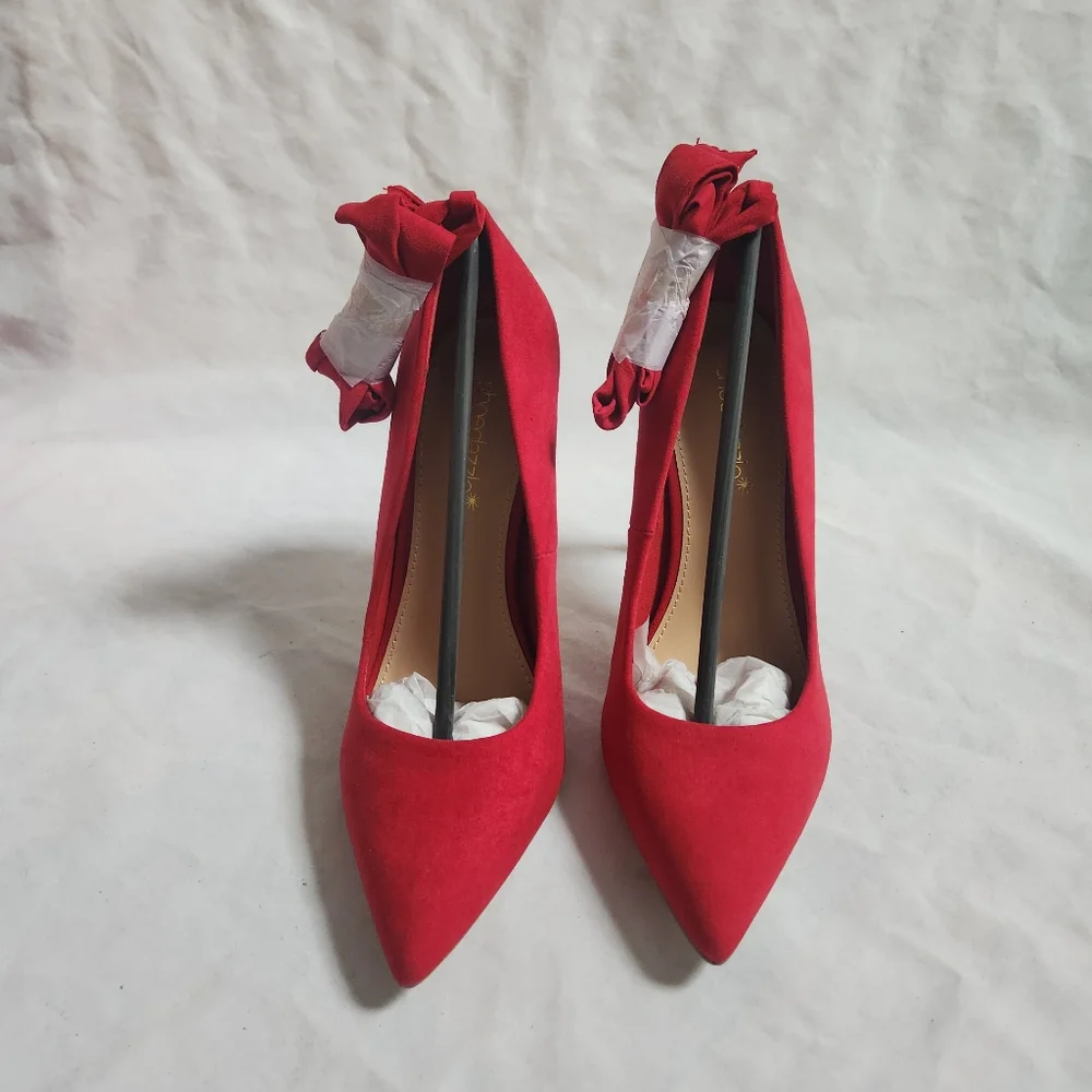 Shoe Dazzle Wilda Red Pumps Size 9.5