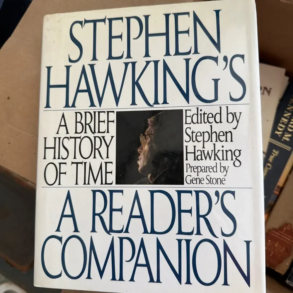 Vintage STEPHEN HAWKING A Brief History of Time A READER’S COMPANION 1st Edition