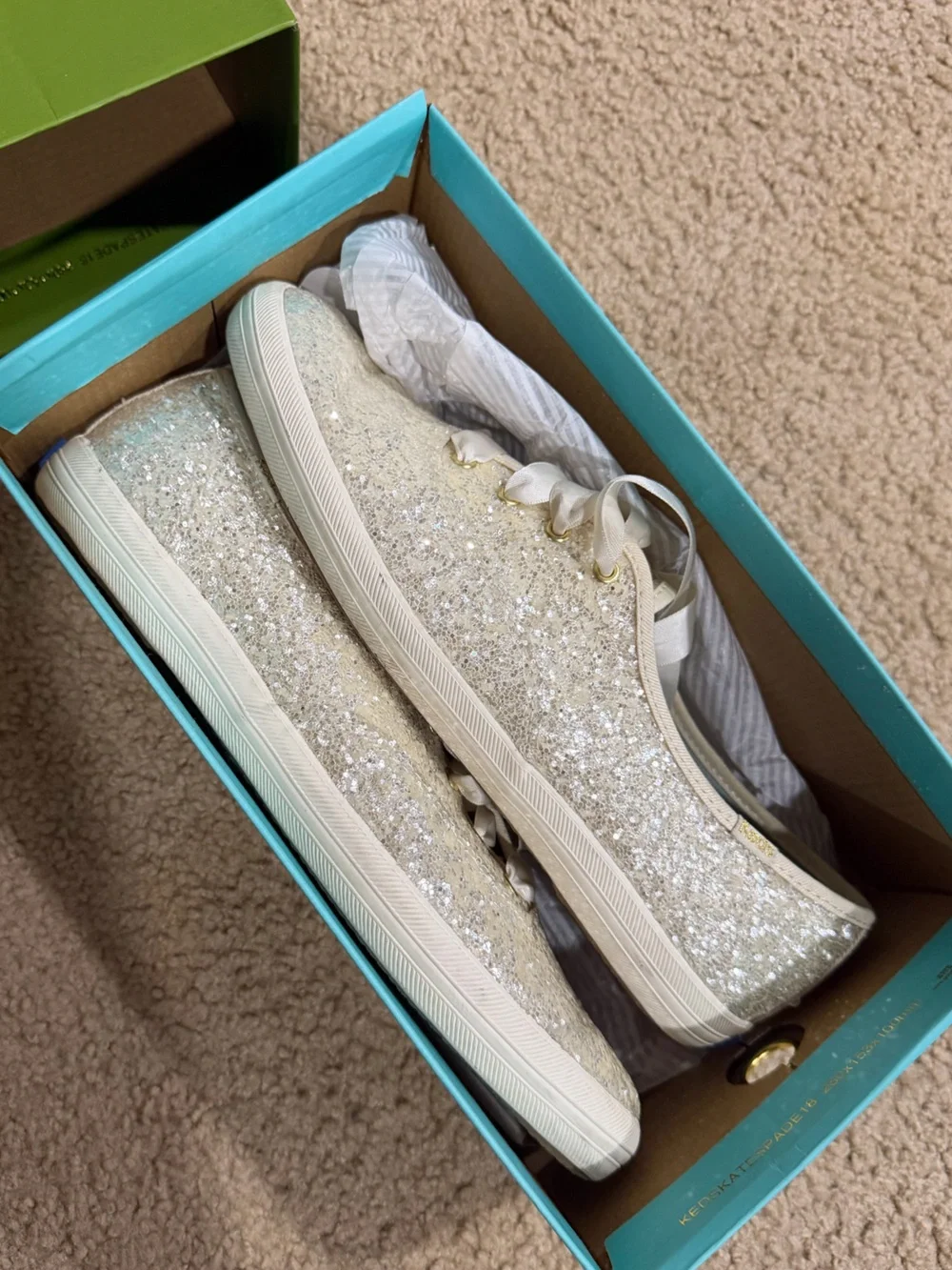 Kate Spade x Keds Glitter Sneakers