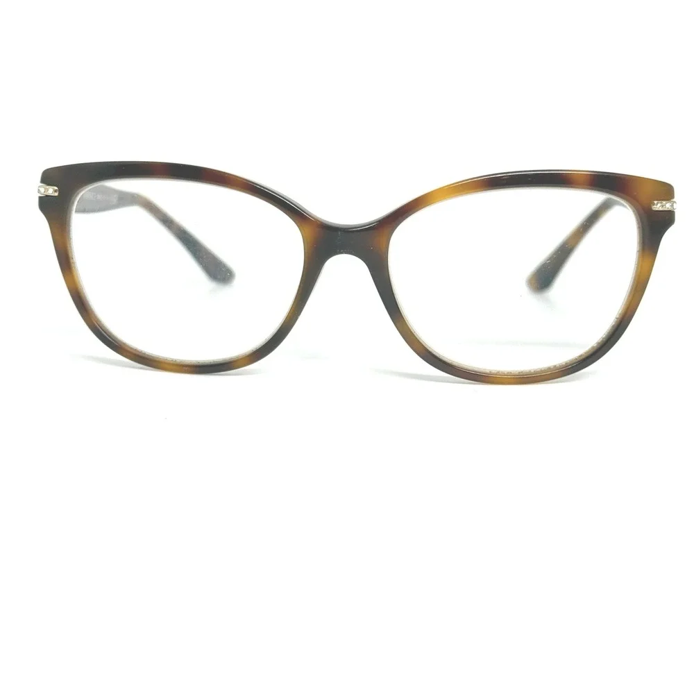 Versace Tortoise Shell Cat‎ Eye Eyeglasses Optical Frames Made in Italy 21415