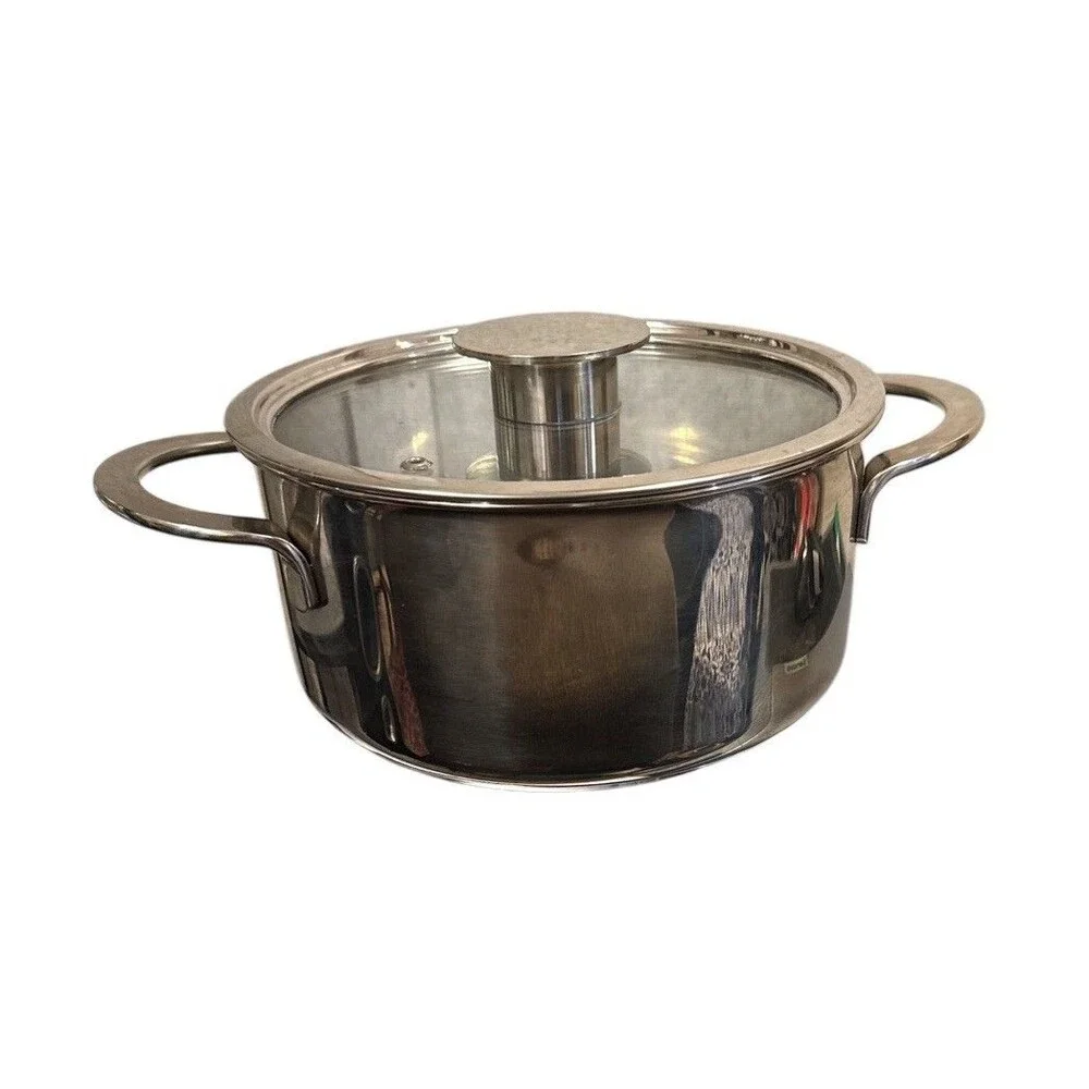 Mepra 2qt. CASSEROLE 2 HANDLES 20 CM STAINLESS‎ STEEL