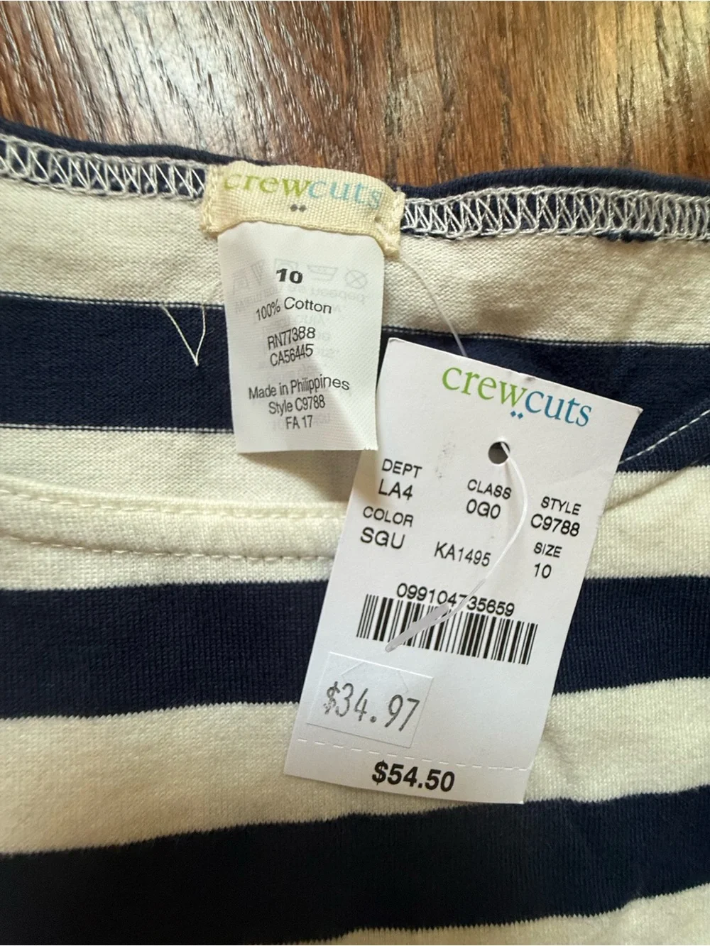 Crewcuts new tags