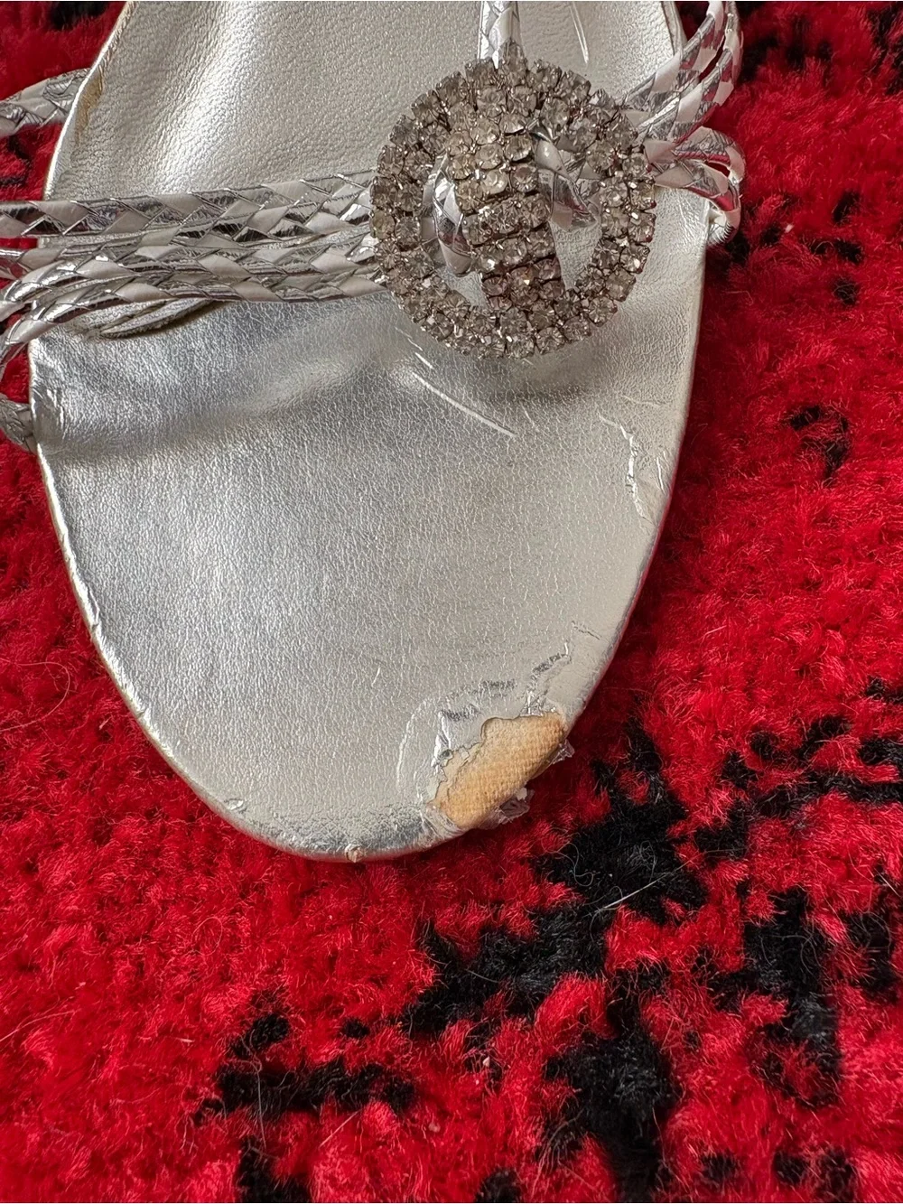 Wild Rose elegant silver