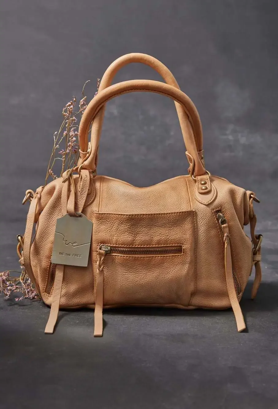 We The Free Baby Emerson Leather Tote Bag NWT