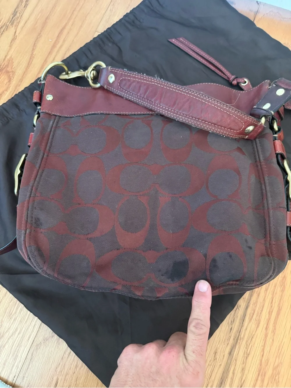 Coach zoe signature