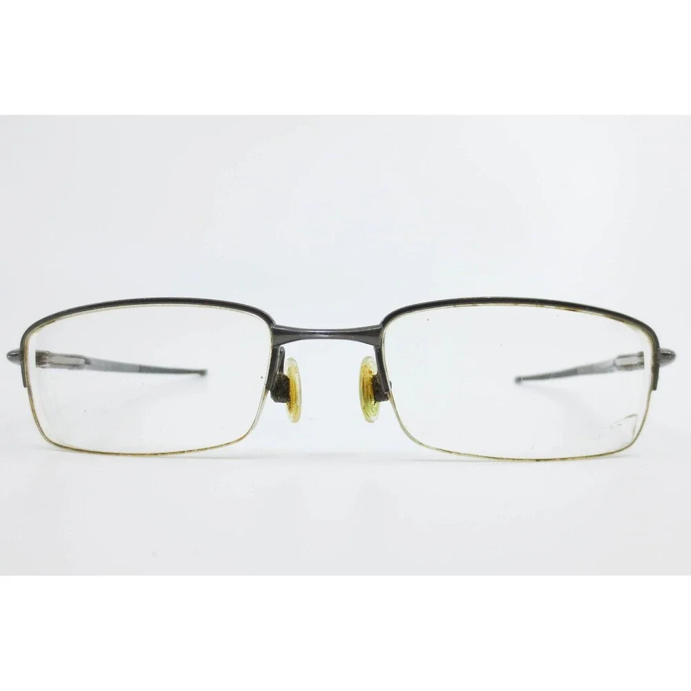 Oakley Choptop OX3111-0152 Cement Grey Rectangular Semi Rimless Eyeglass Frames