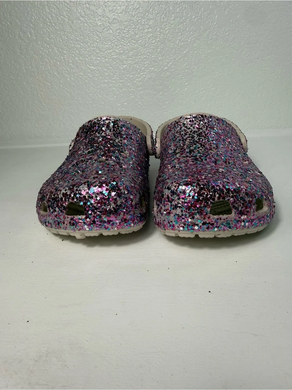 CROCS sparkling glitter