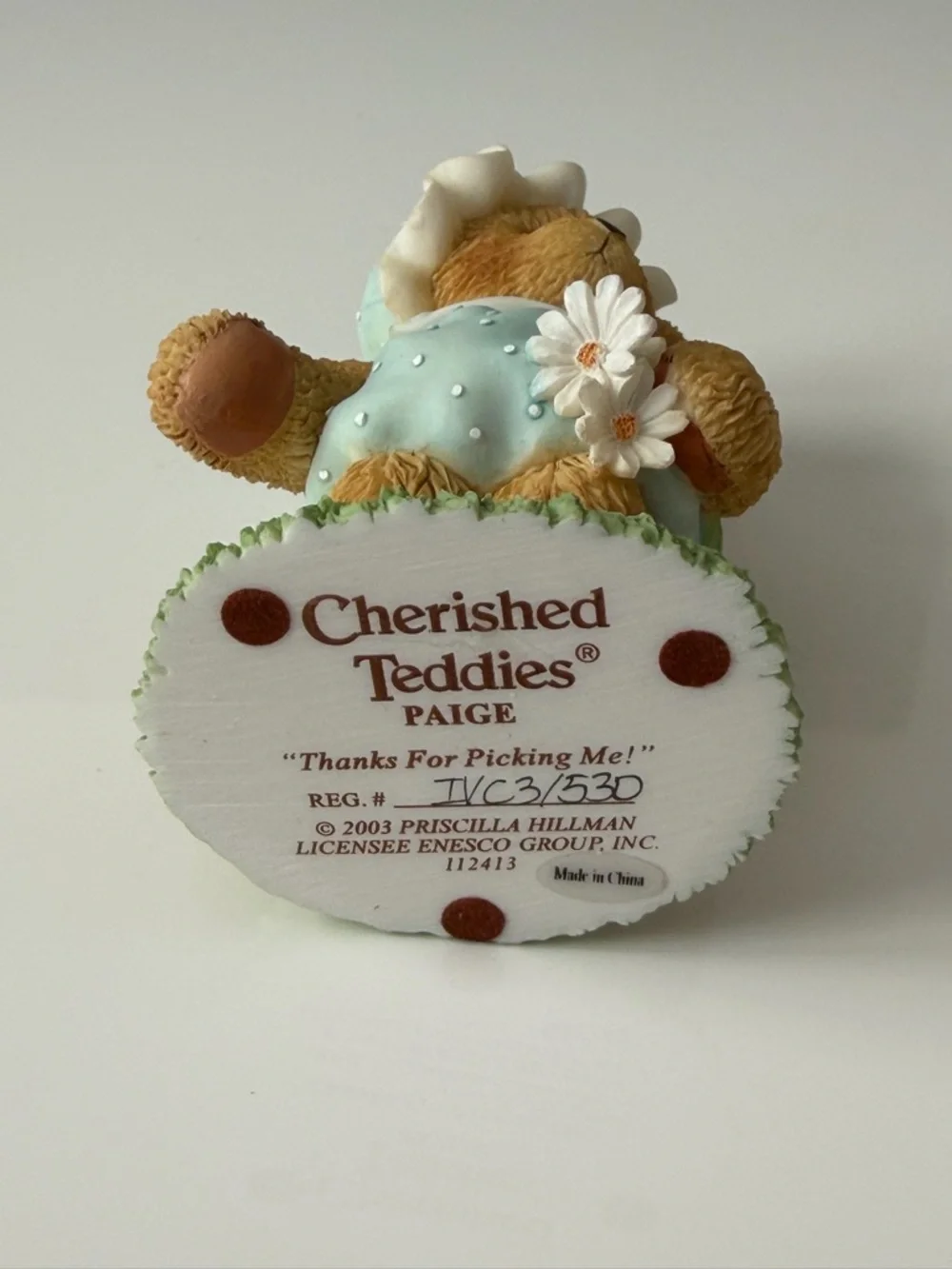 Cherished Teddies charming vintage