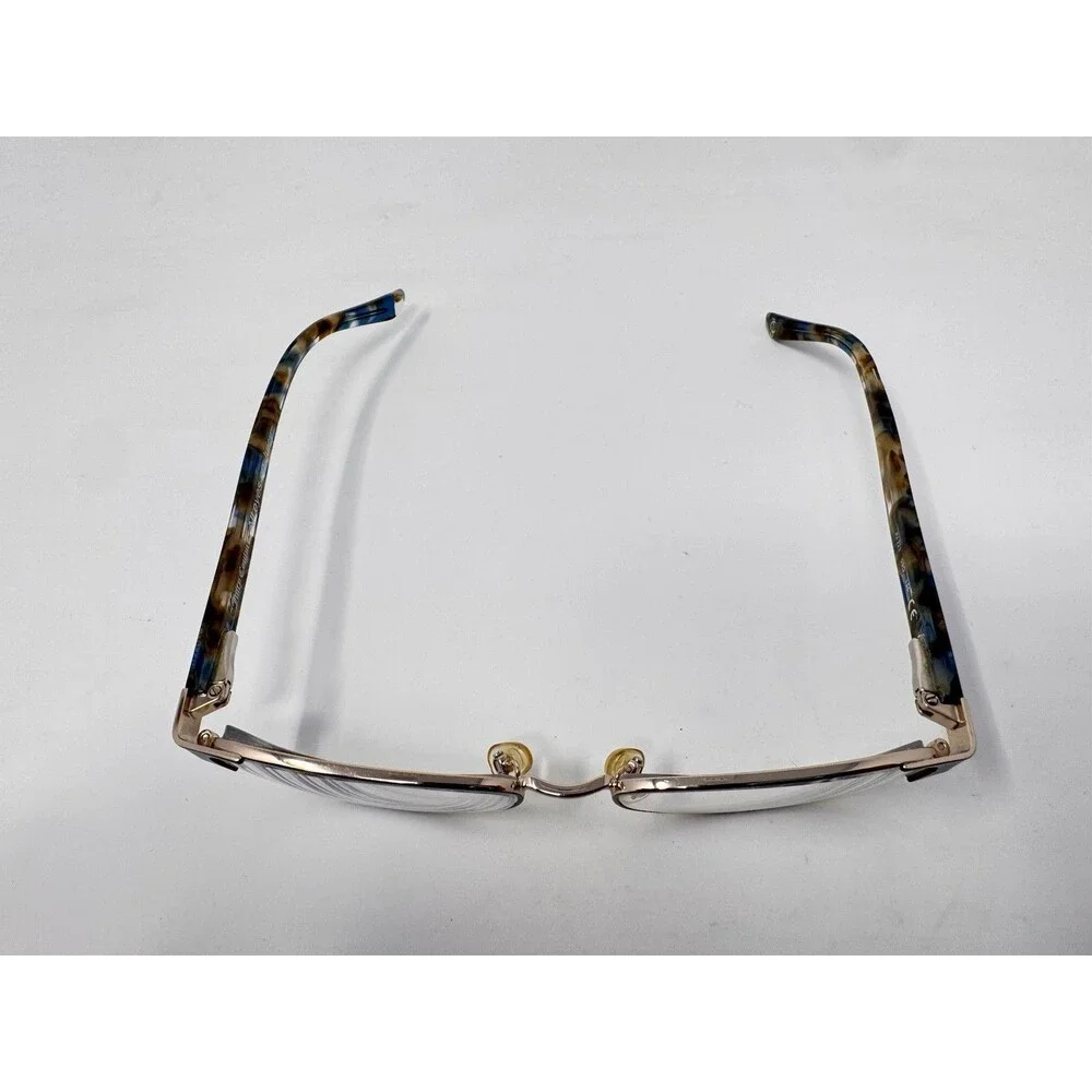 Juicy Couture JU223 09Q Eyeglass Frames Only 53-17-135 Brown Blue Tortoise