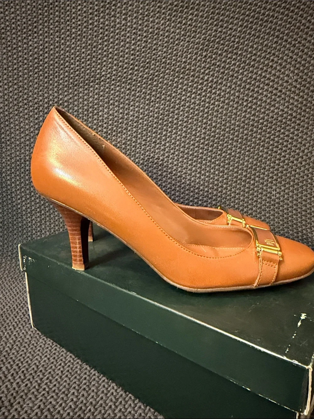 Polo Ralph Lauren elegant cognac