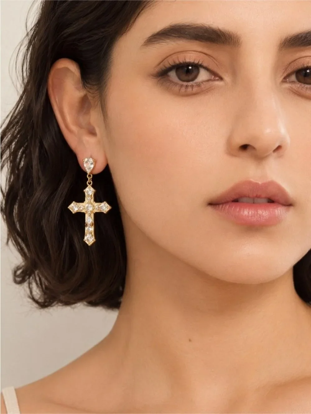 Anthropologie gold tone
