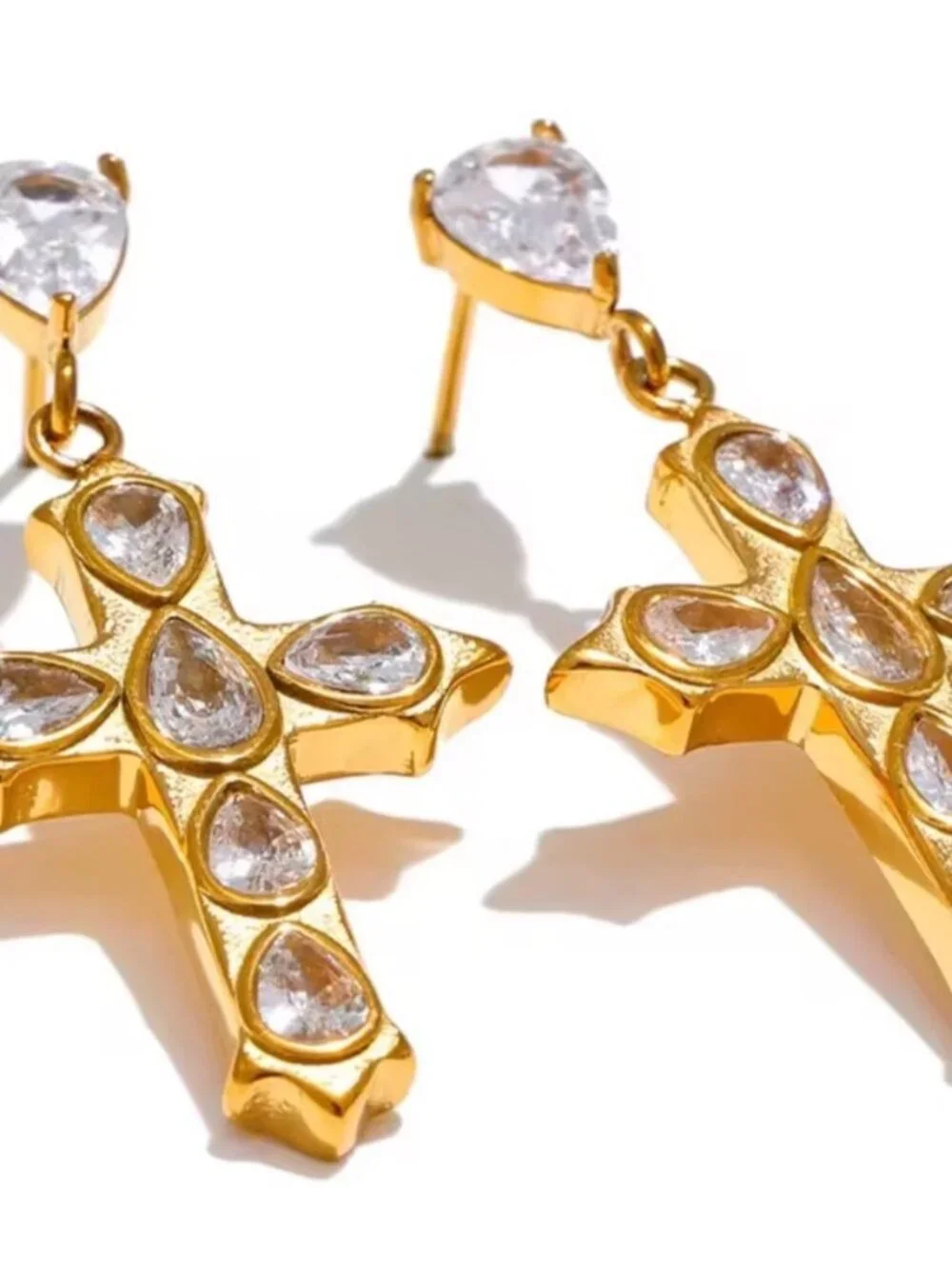 Anthropologie gold tone