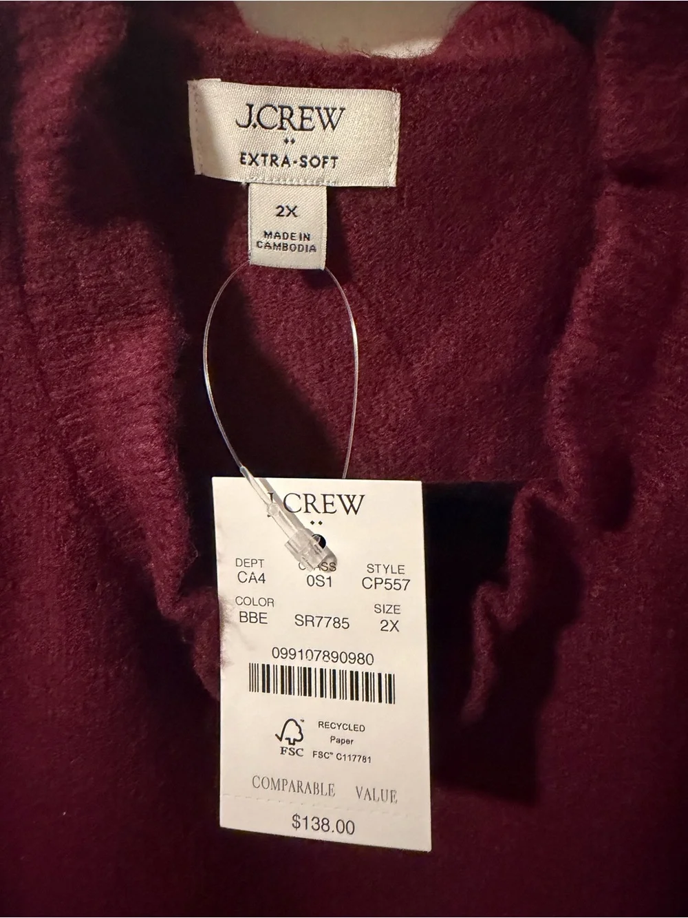 J. Crew nwt crew