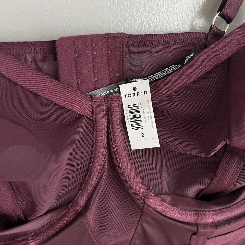 torrid satin lace