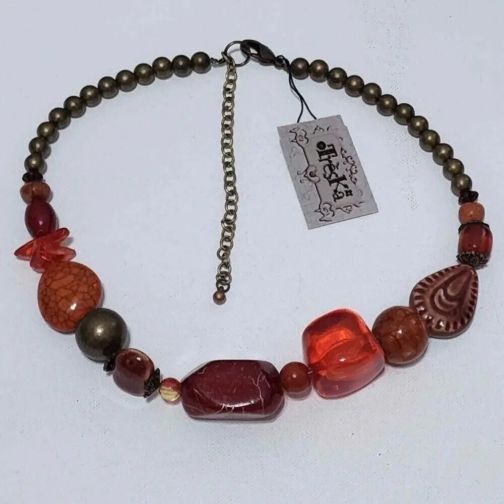 Treska beaded statement