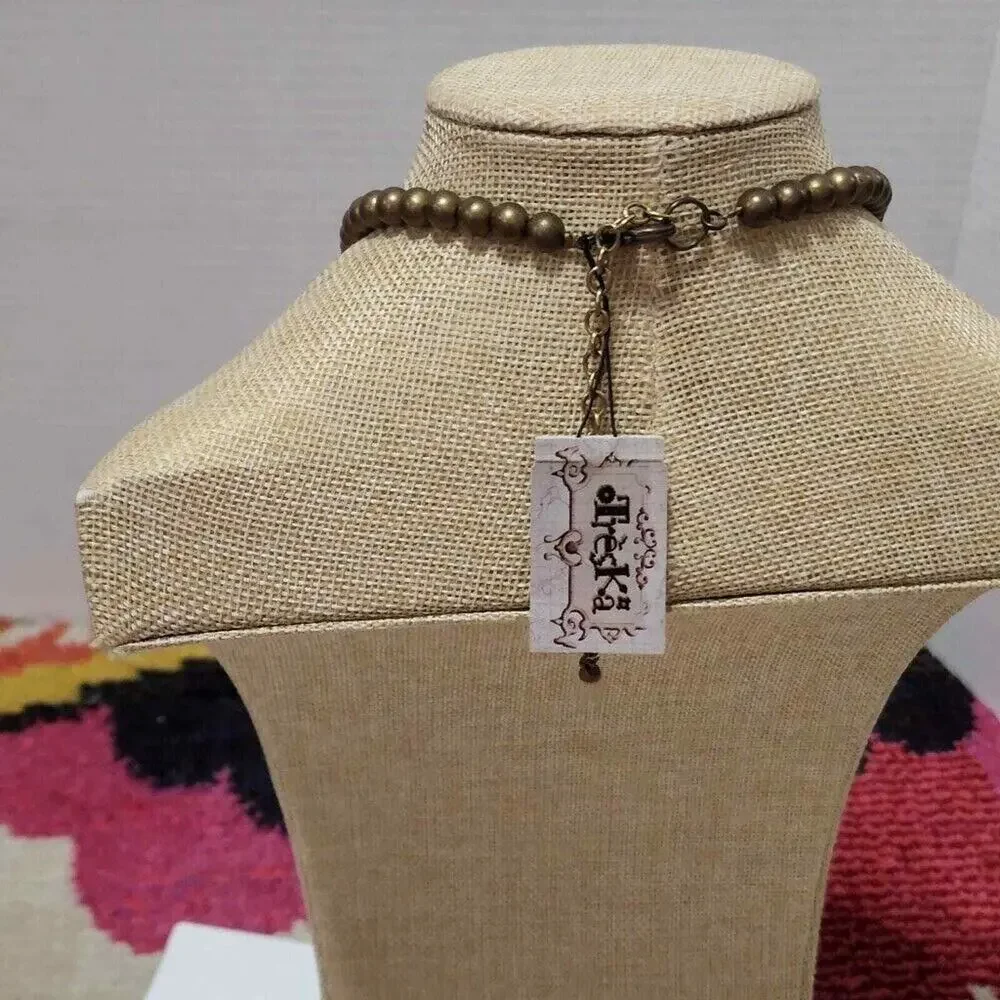 Treska beaded statement