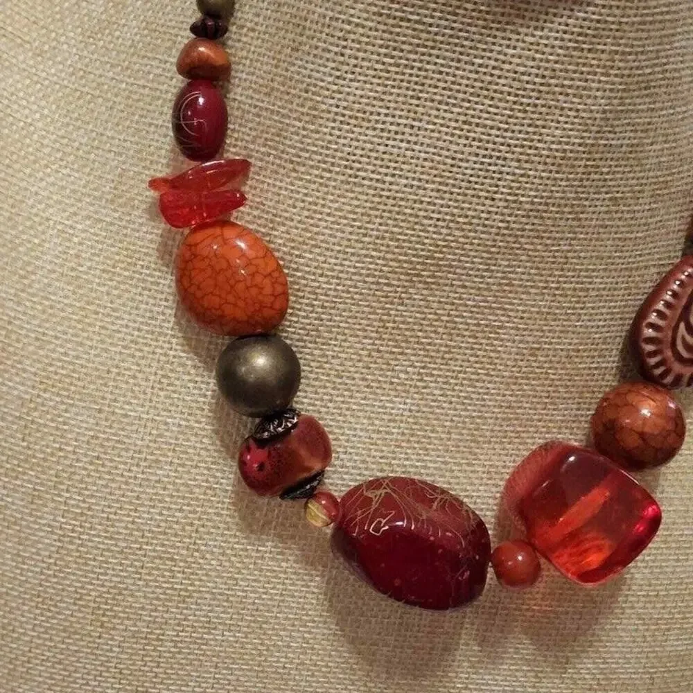 Treska beaded statement