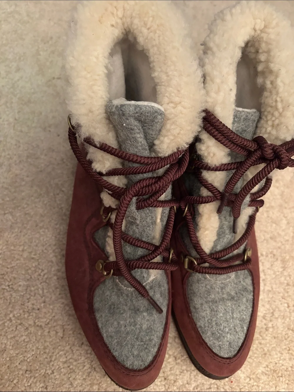 Sorel SeakChic Alpine Boots Sz 8