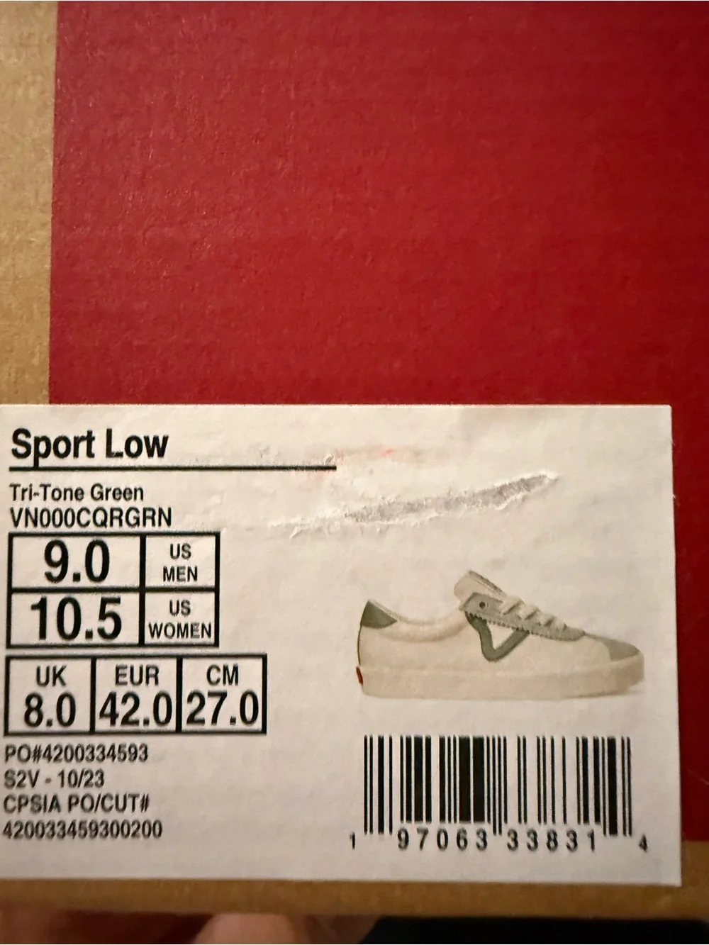 Vans men’s women’s