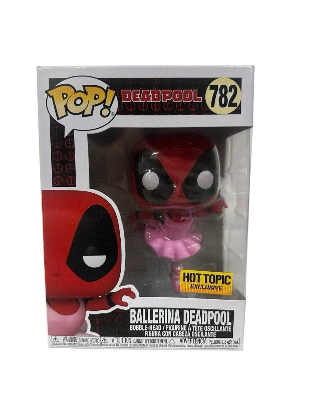 Funko Pop! Vinyl: Marvel - Ballerina Deadpool - Hot Topic (Exclusive) #782