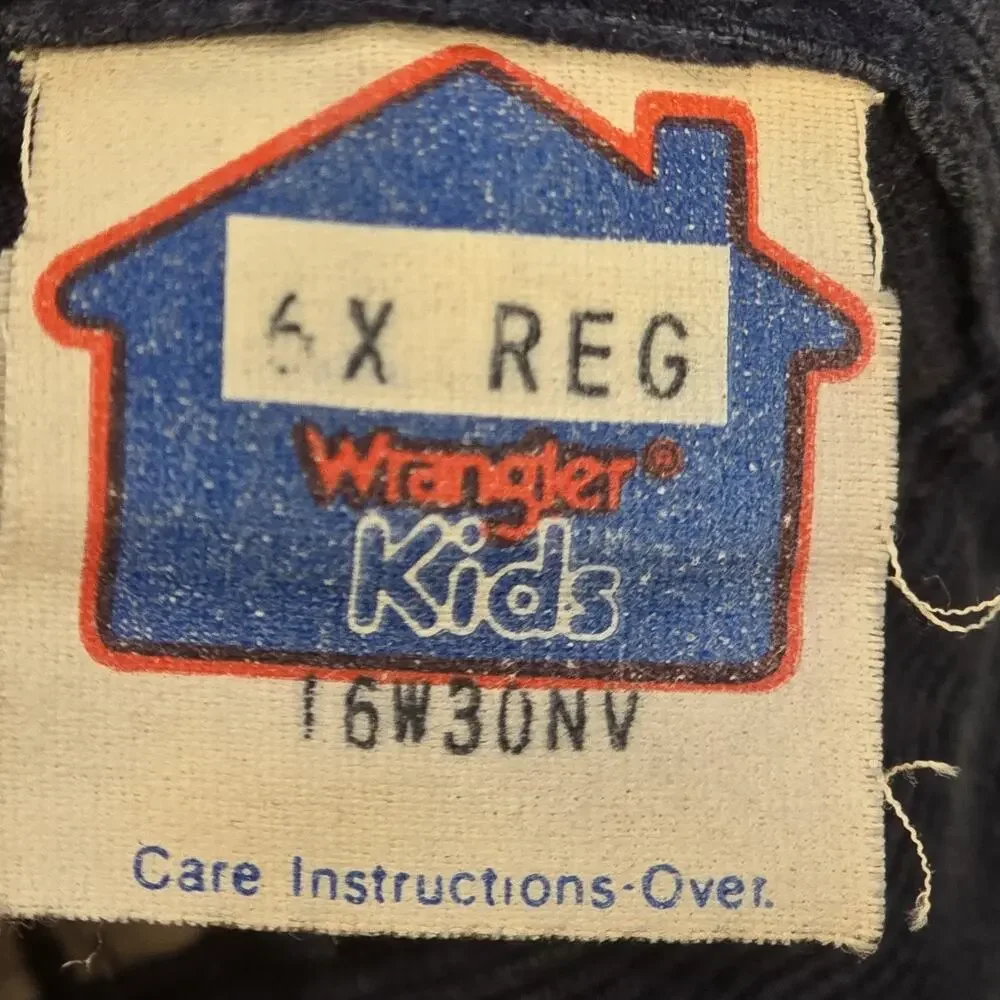 Wrangler vintage kids