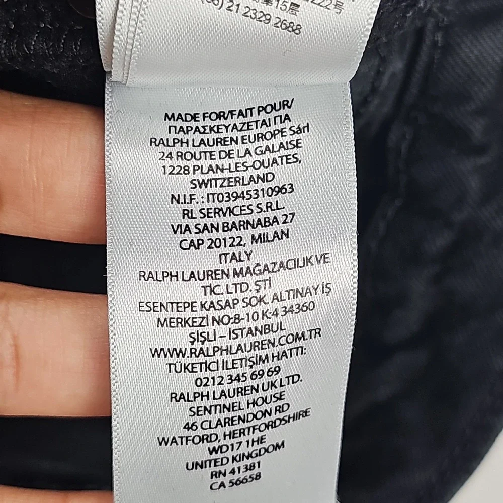 Polo Ralph Lauren all measurements