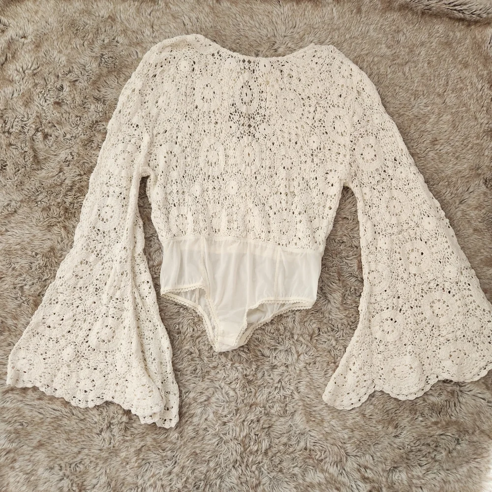 Free People bell sleeve