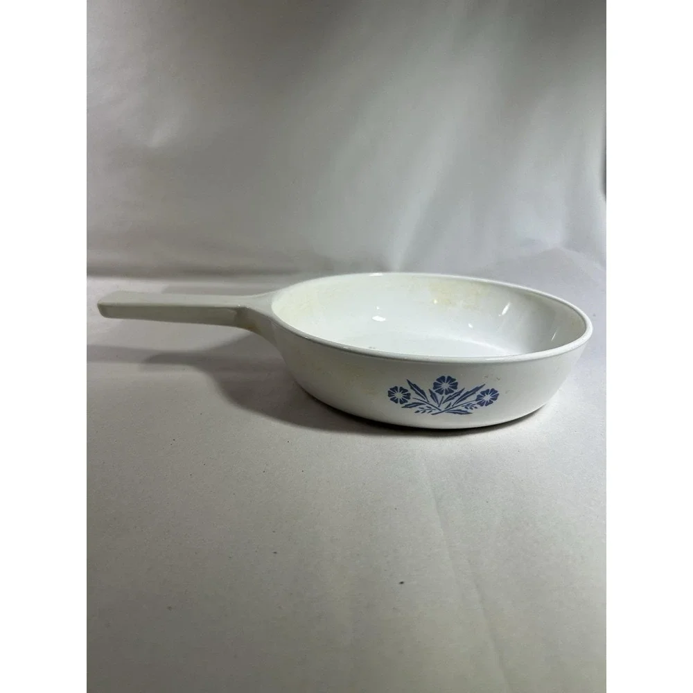 Vintage Corning Ware Cornflower Blue Menu-Ette Skillet 6 1/2 inch P-83-B No Lid