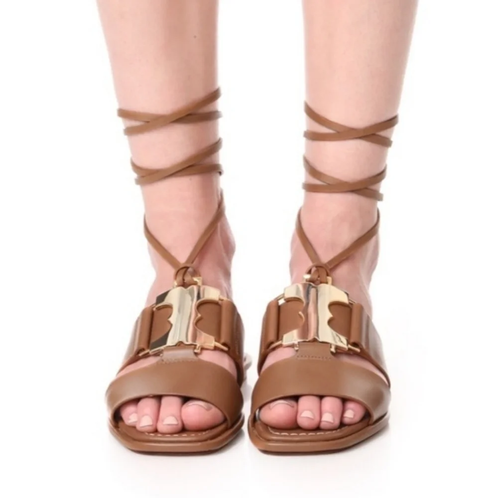 Tory Burch leather ankle