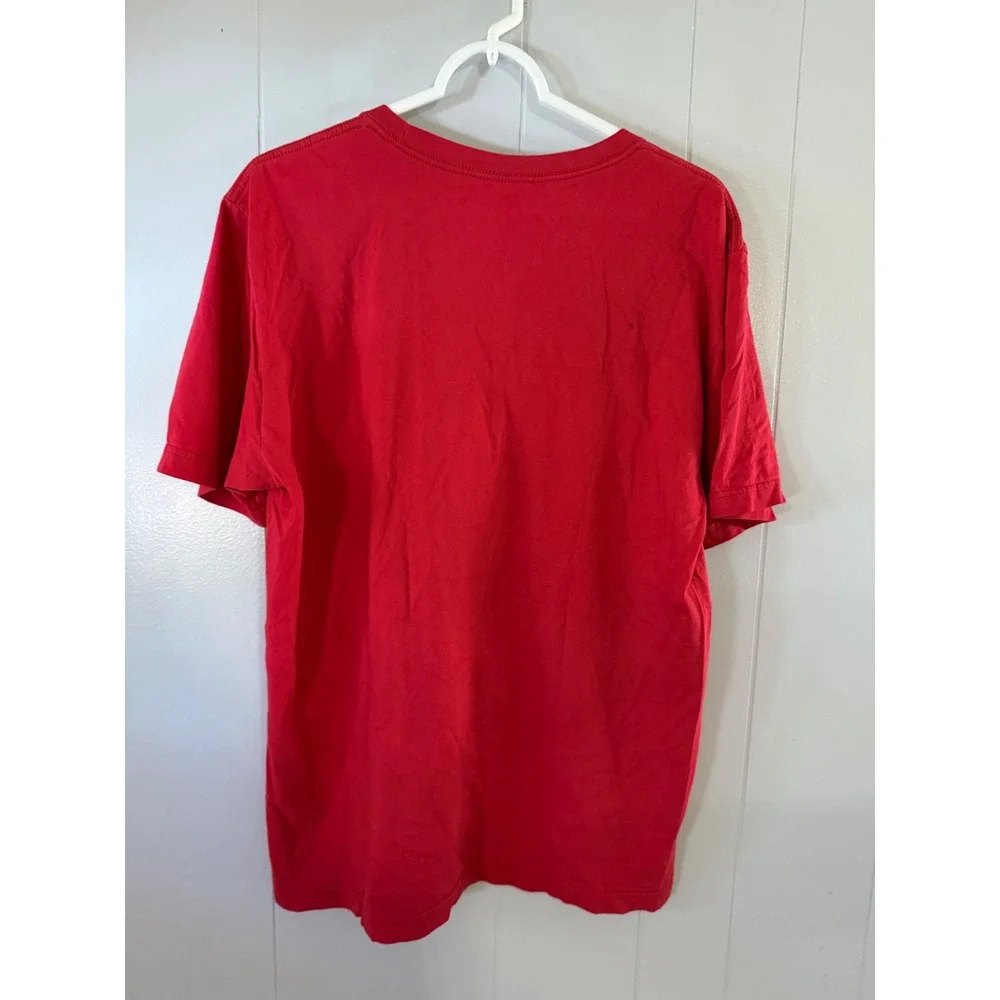 Arizona Wildcats Nike T-Shirt Mens Large Red NCAA Basketball Bear Down‎ Tee