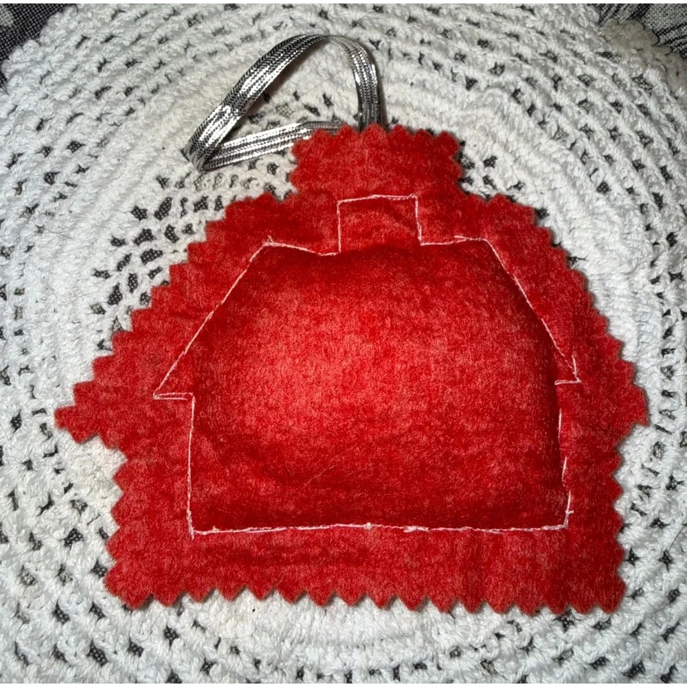 Handmade felt house