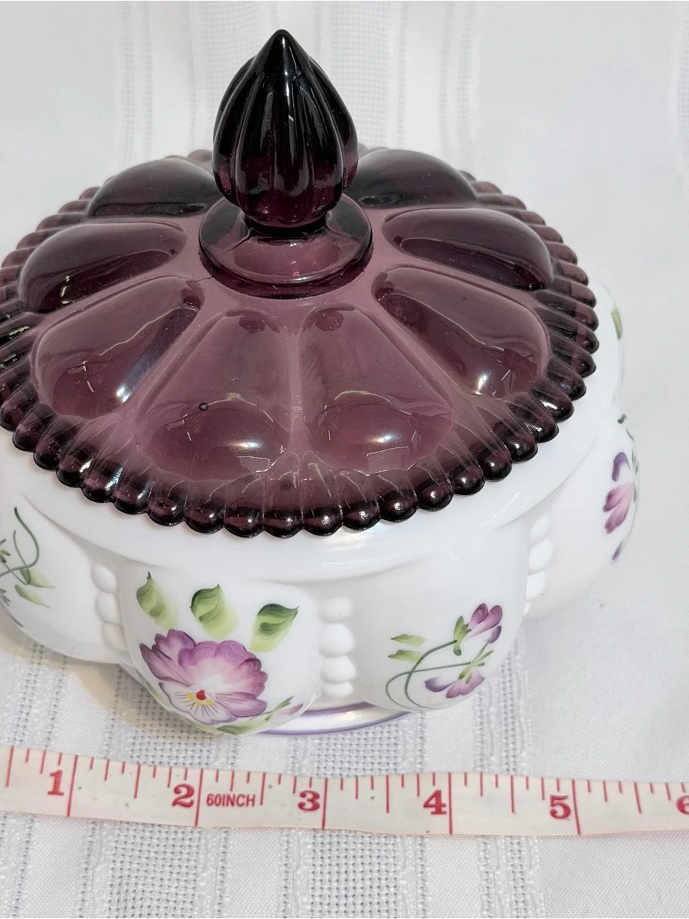 Fenton decorative covered