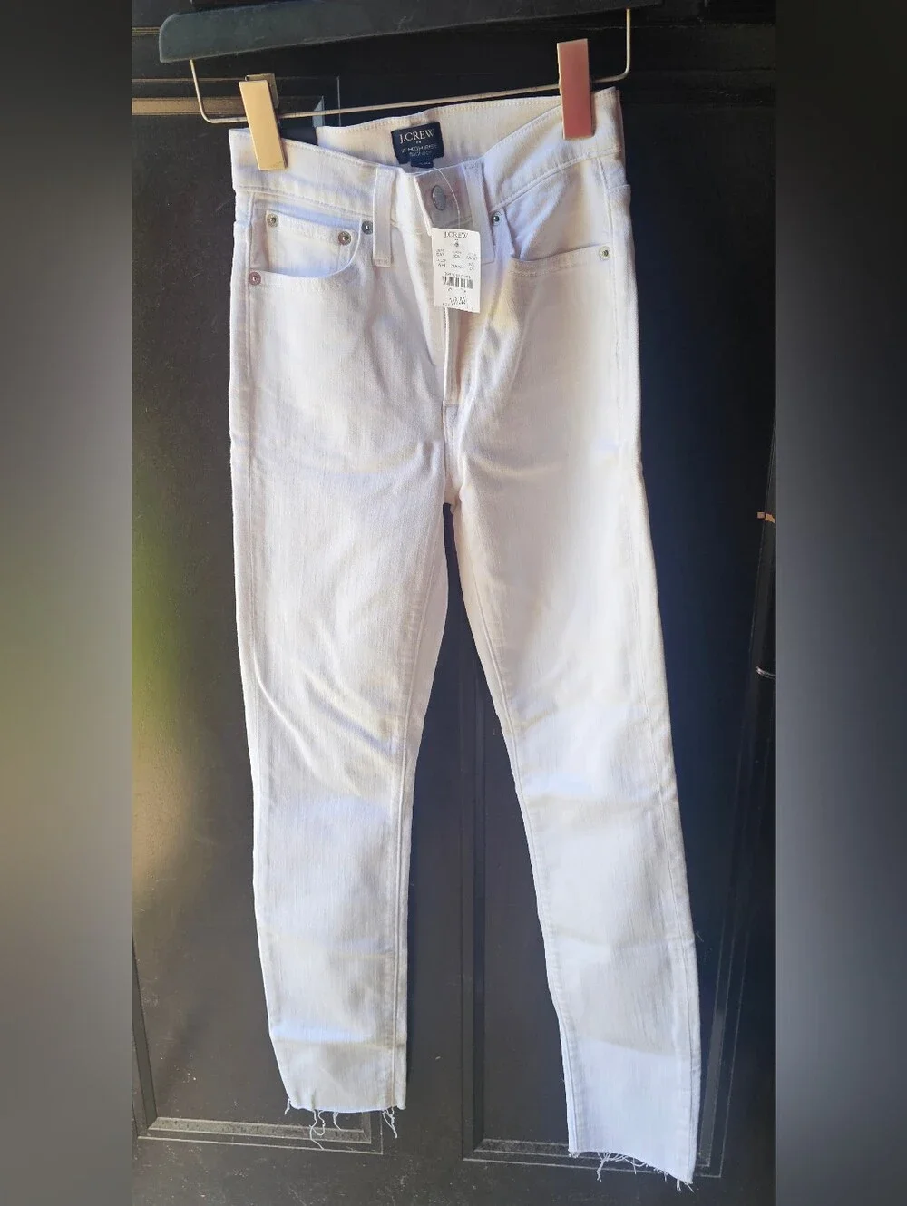 J. Crew Women’s White Skinny Jeans NWT