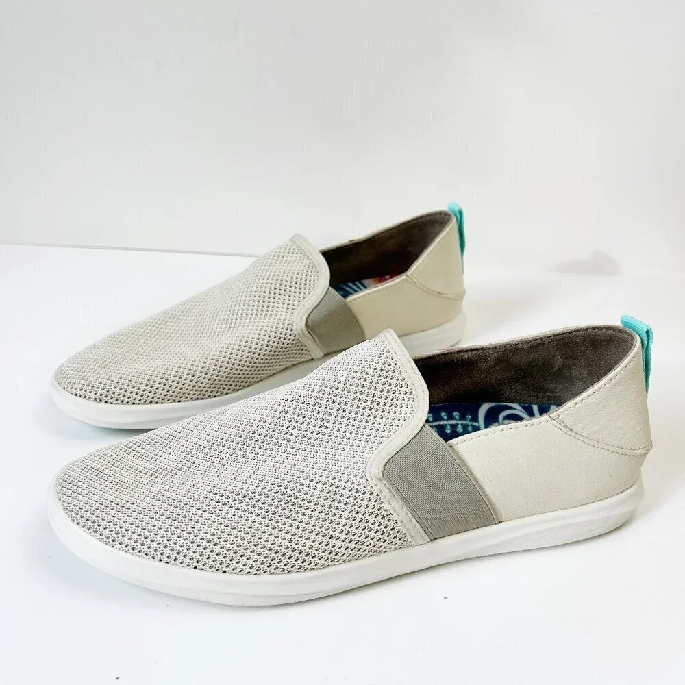 Olukai Shoes Hale'iwa Slip On Sneakers Flats Comfort Loafers Coastal