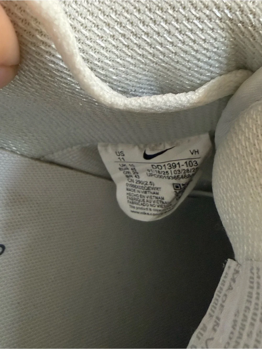 Nike low top