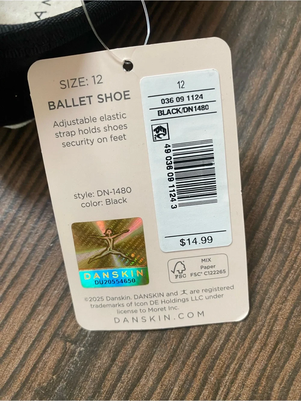 Danskin girl’s ballet