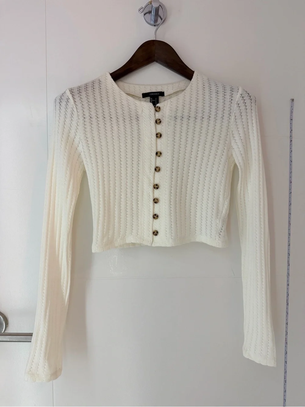Zara cropped cable