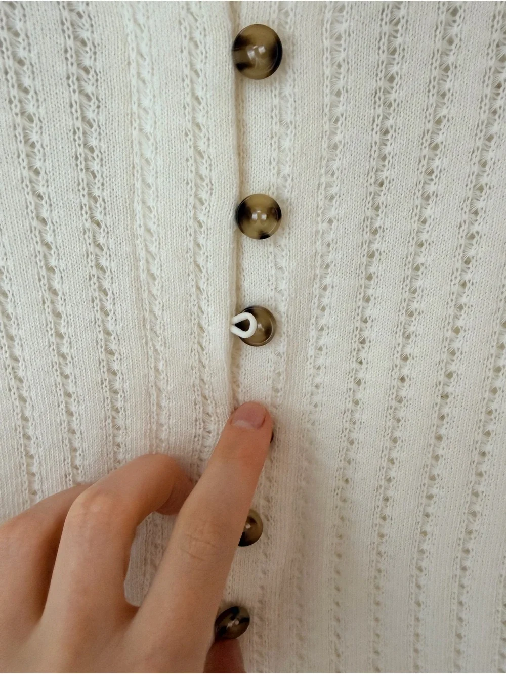 Zara cropped cable