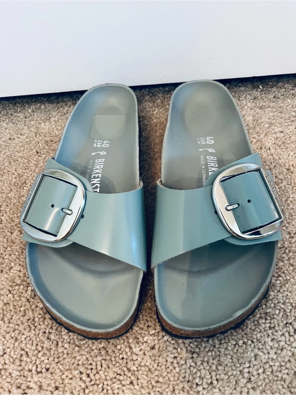 Birkenstock Madrid big buckle Slide Sandals