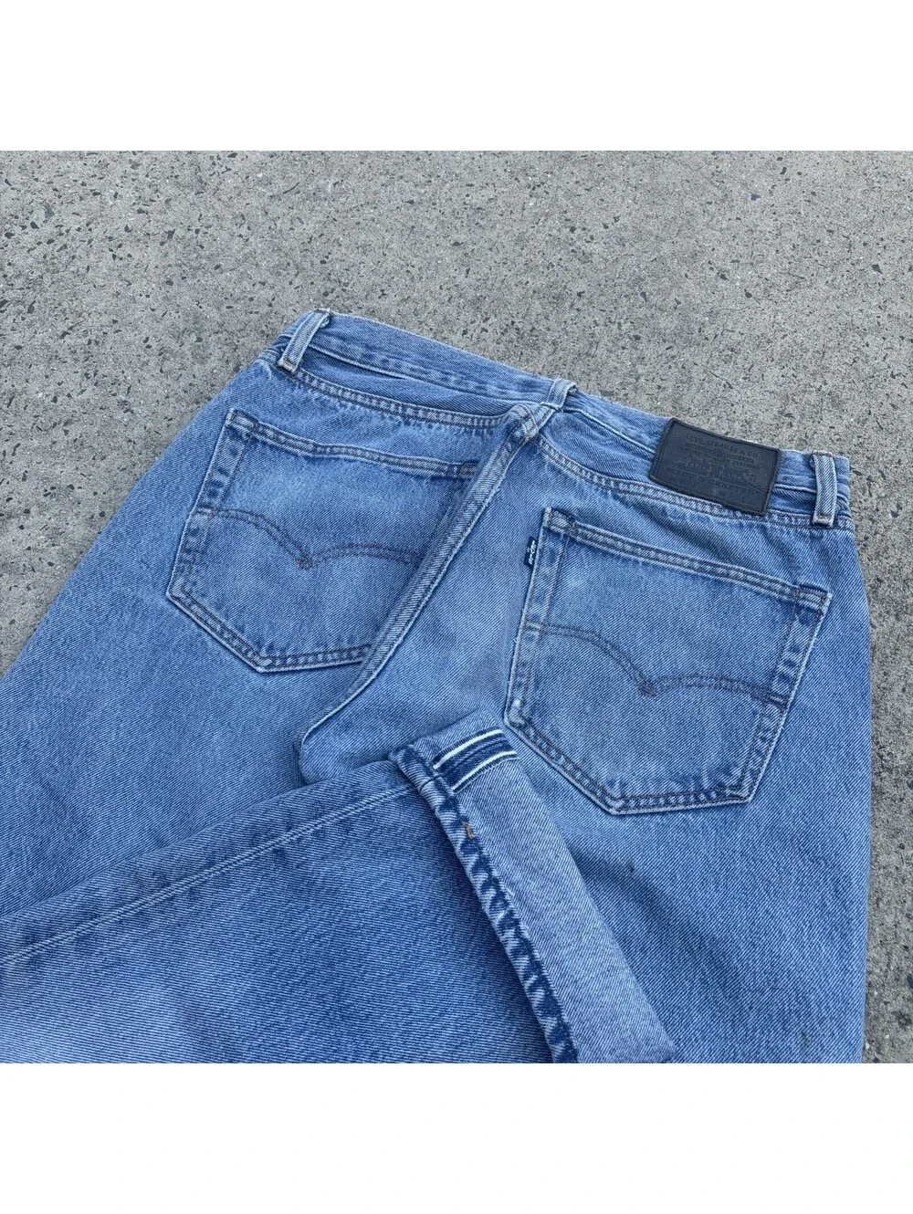 Levi’s Made & Crafted 501 Big E Jeans Mens 31x32 Selvedge 1980’s Medium Wash