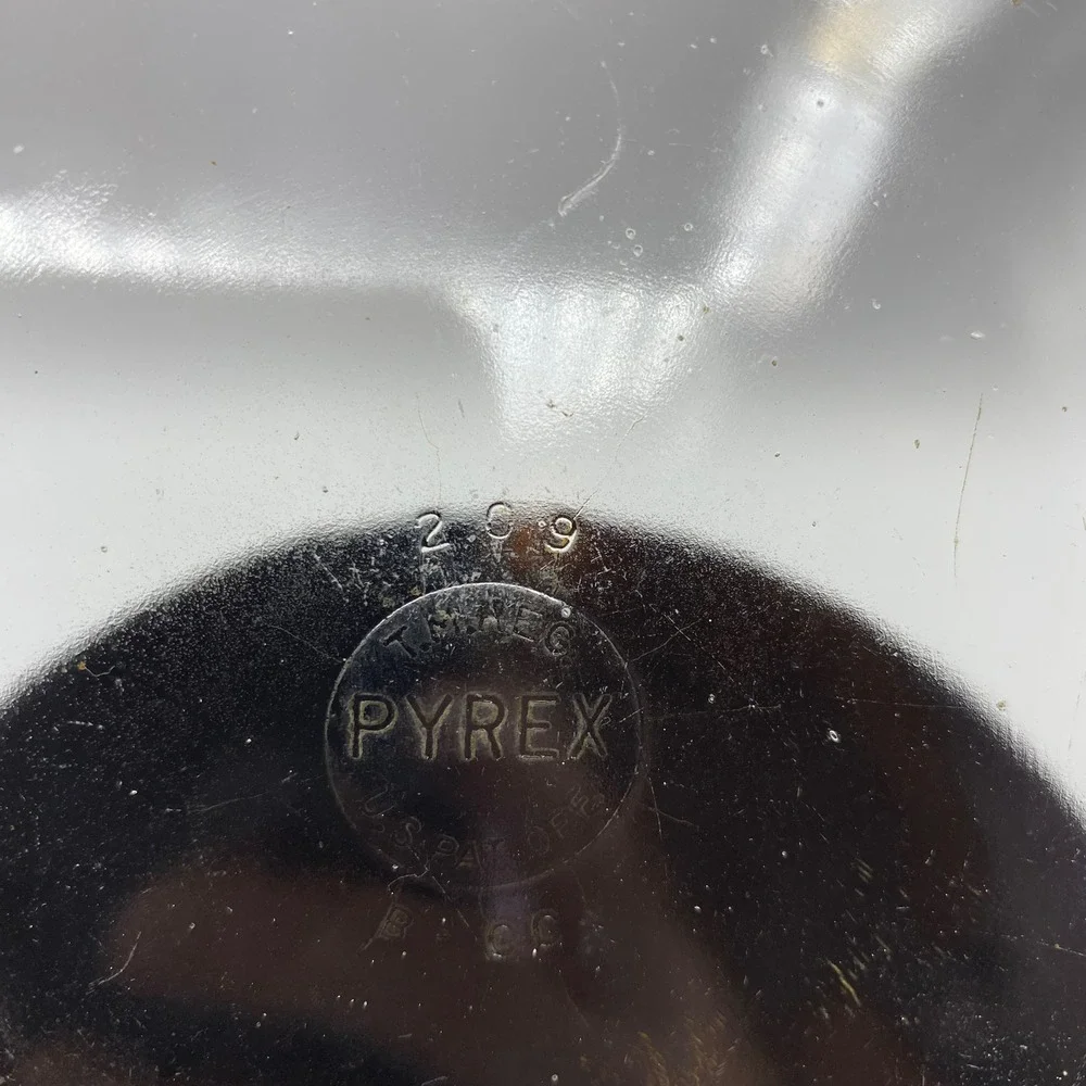 Pyrex 209 clear